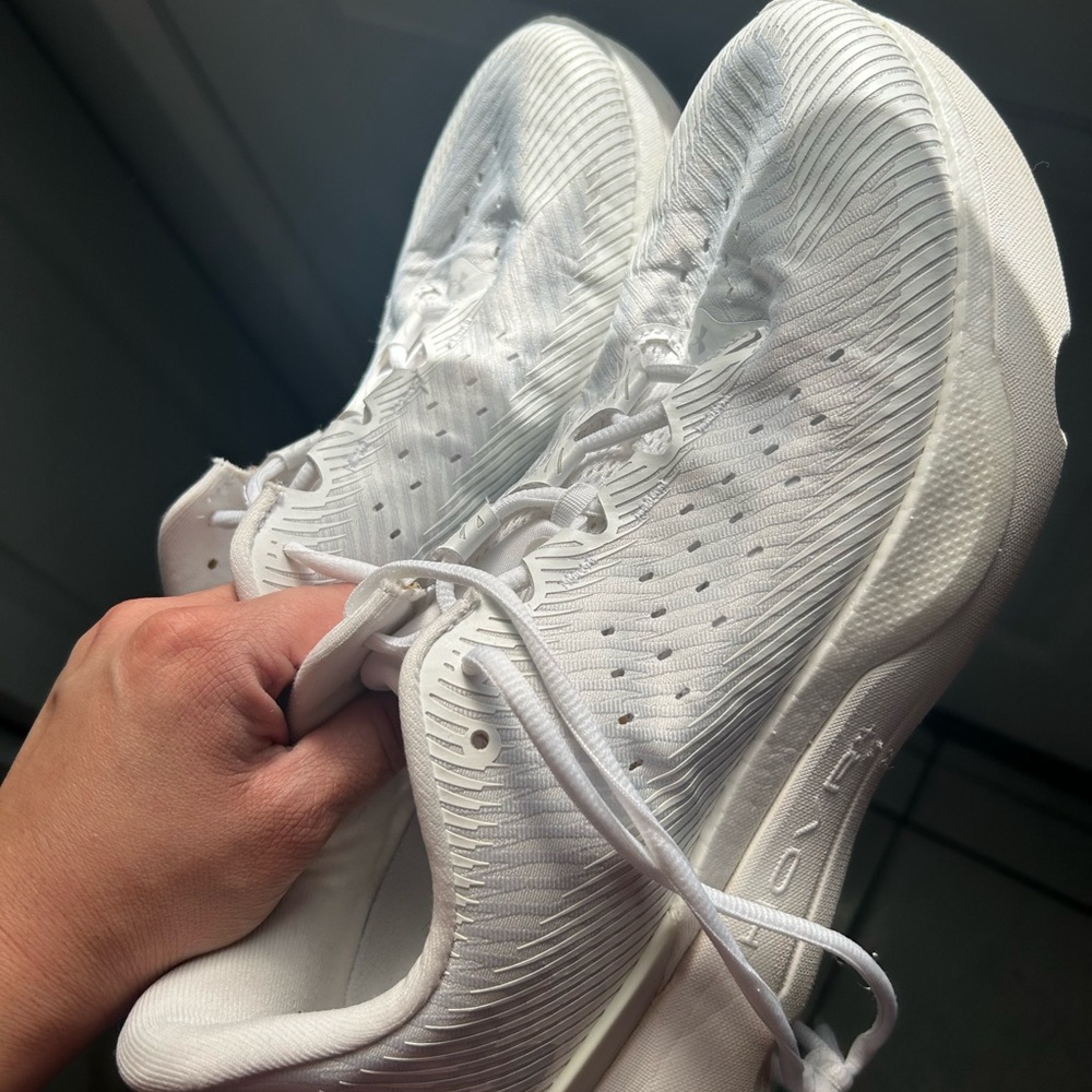 Under Armour All-White Athletic Shoes